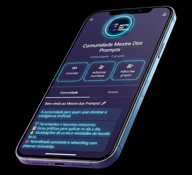 Vista del área de comunidad VIP en el móvil