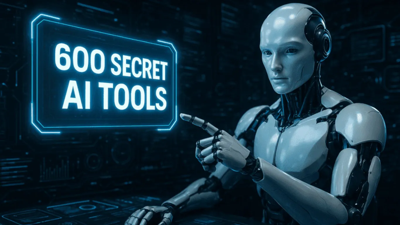 Panel con múltiples herramientas y apps de IA